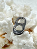 Image of Soda Tab Charm, Soda Tab Pendant, 5 Finishes Available. Fast Ship