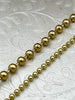 Image of Ball Chain Brass High Quality, 2 Sizes 2.3mm or 4mm, 5 Finishes, Connectors Sold Separately, Chain by the foot Fast Ship