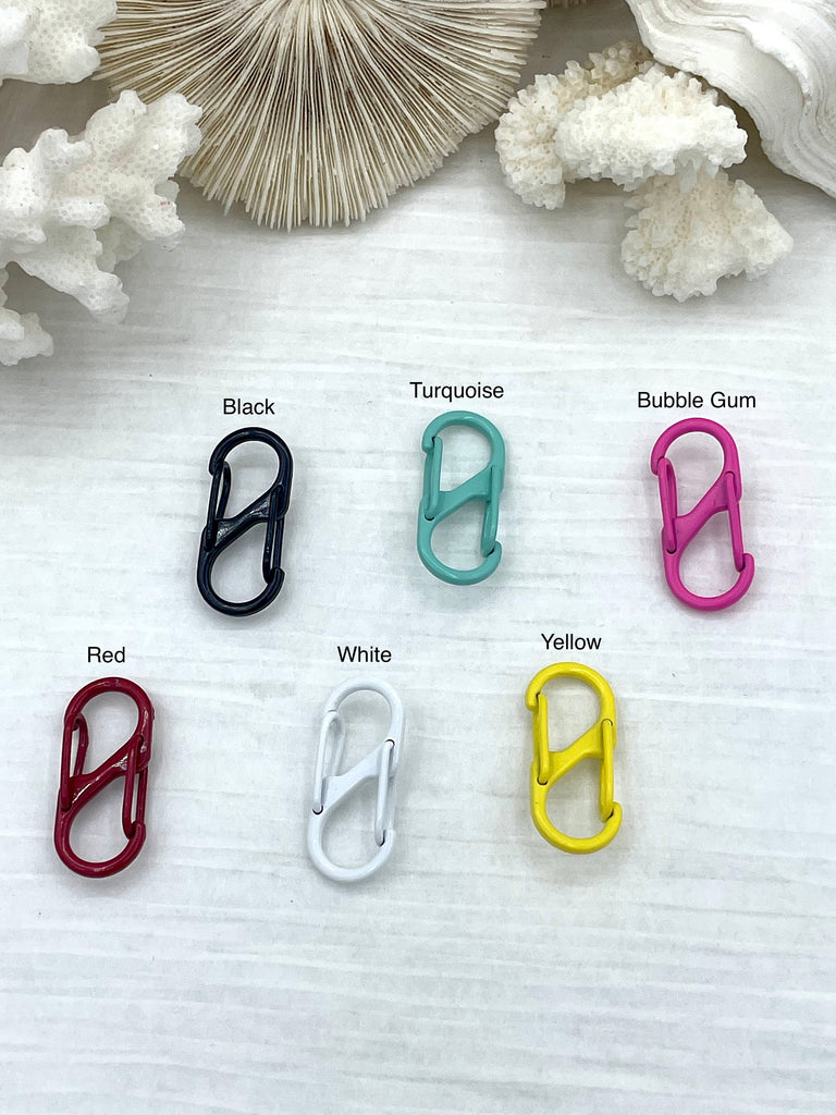Dainty Double Opening Clasp, Letter S Buckle Spring Lobster Clasps, Gold  Filled Double Push Carabiner Clasp, Enhancer Clasps, CL544 - BeadsCreation4u