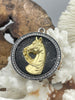 Image of Horse Pendant with CZ, Round Horse Charm, Equestrian Charm, Horse Pendant, Equestrian Pendant, Zinc Alloy & Cubic Zirconia, Fast Ship